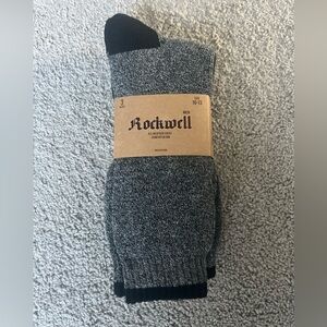 Rockwell All Weather Socks Comfort Blend 3 Pairs Size 10-13 NEW